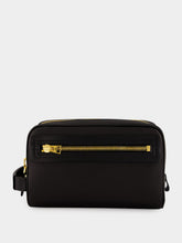 Tom Ford Black Grain Leather Toiletry Case