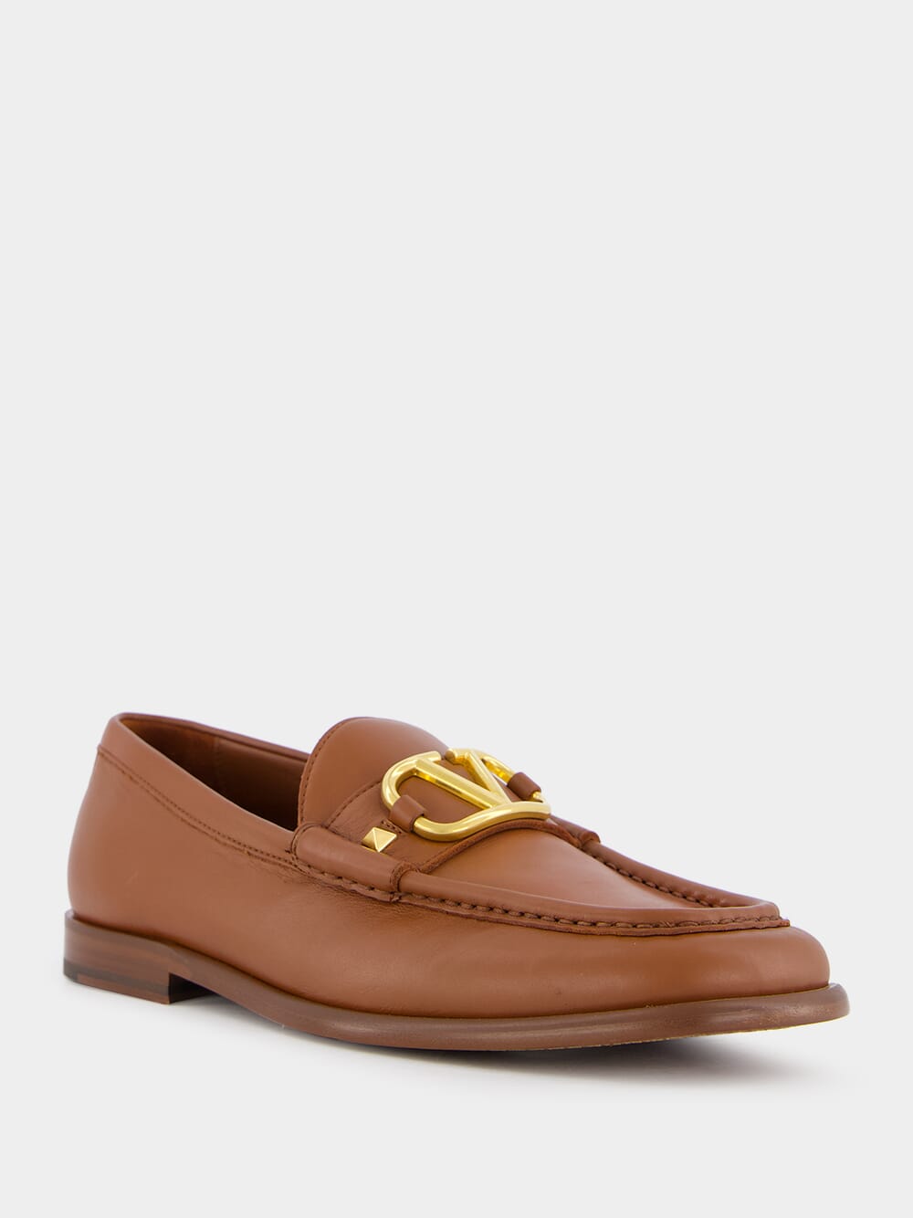 Camel VLogo Signature Loafers