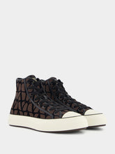Valentino Garavani Toile Iconographe Totaloop High-Top Sneaker