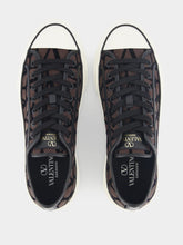 Valentino Garavani Toile Iconographe Totaloop Low-Top Sneakers