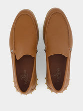 Valentino Garavani Leisure Flows Slip-On In Grainy Calfskin