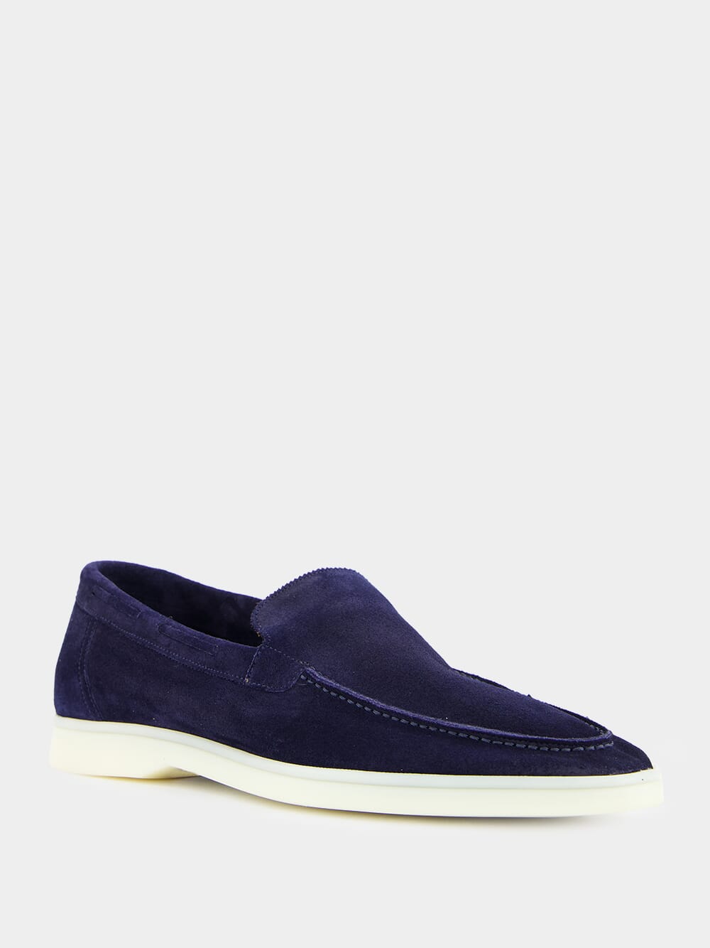 Navy Yacht Loafers