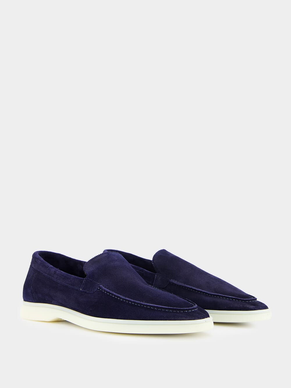 Navy Yacht Loafers