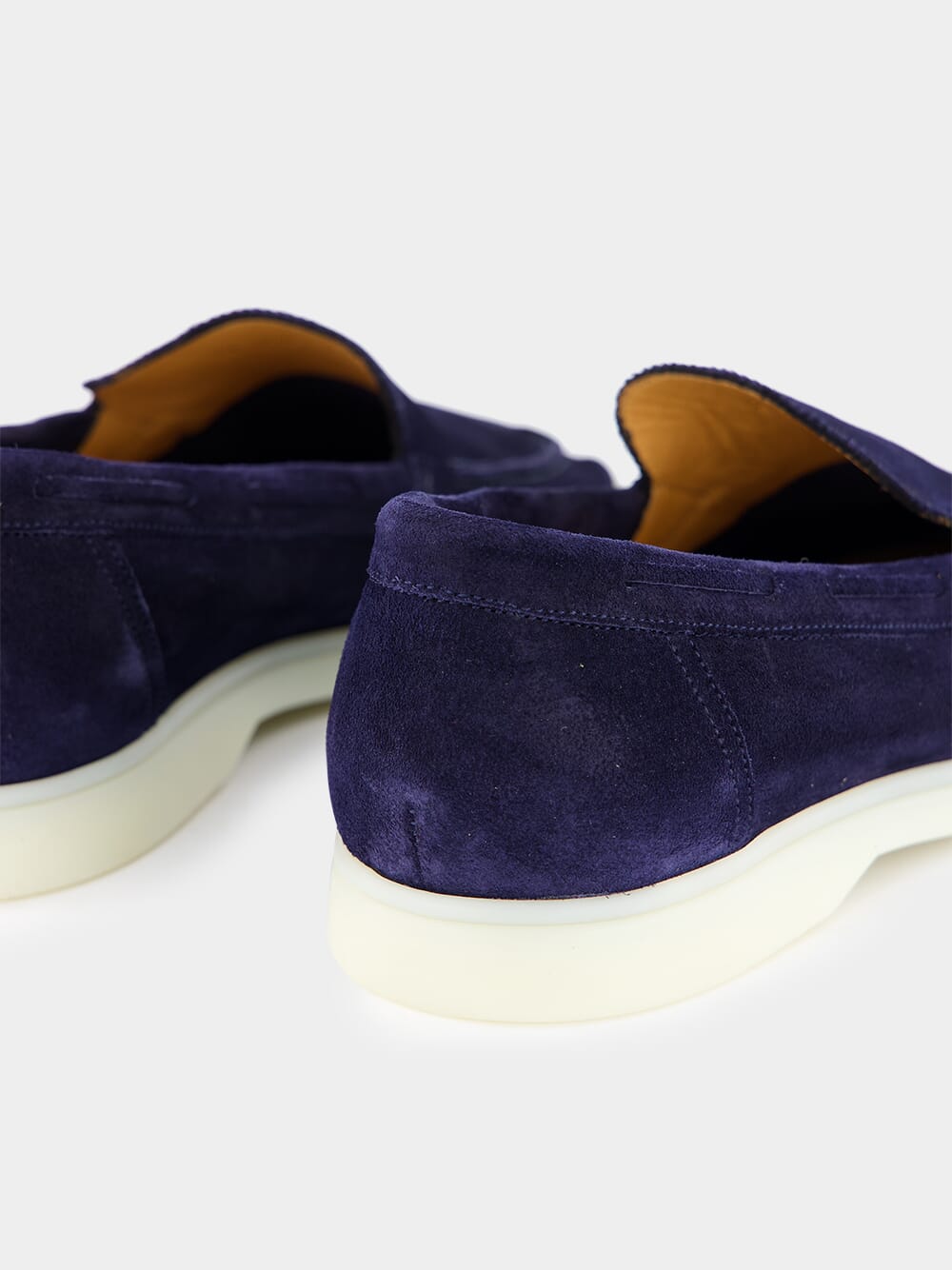 Navy Yacht Loafers