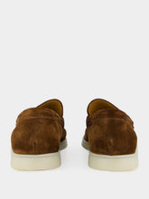 Aurélien Chocolate Brown Suede Yacht Loafers