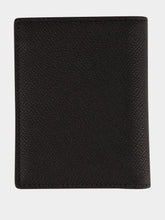 Tom Ford Black Small Grain Leather Cardholder