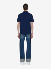 Alexander McQueen Blue Polo Shirt
