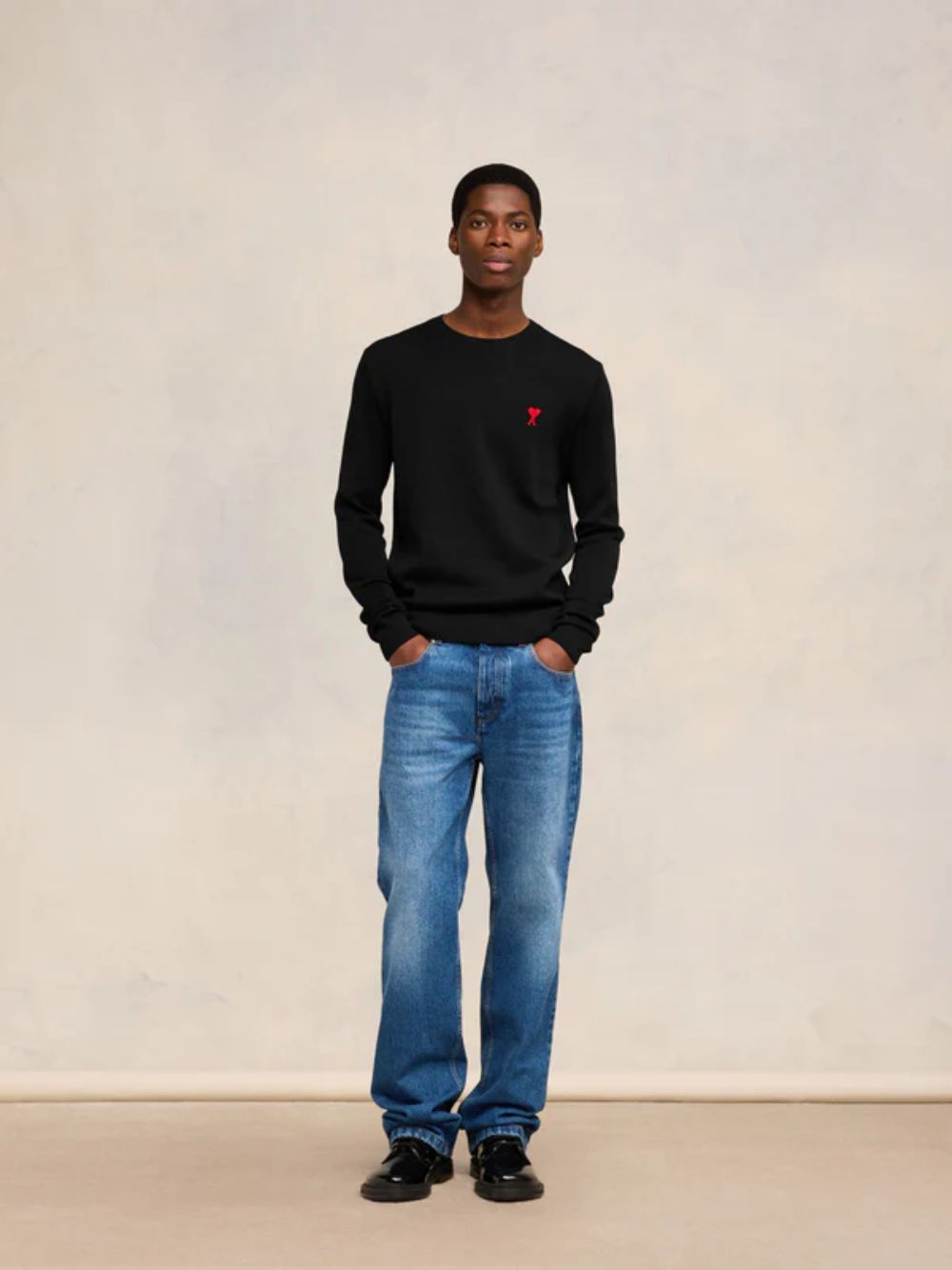 AMI PARIS - Woman - Black - Sweater main image 0