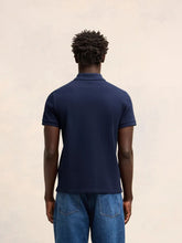 Ami Paris Night Blue Ami de Coeur Polo Shirt