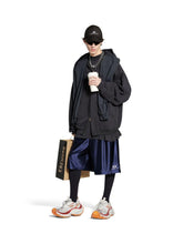 Balenciaga Dark Blue Incognito Zip-Up Hoodie