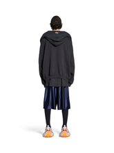 Balenciaga Dark Blue Incognito Zip-Up Hoodie