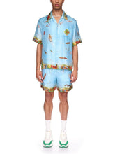 Casablanca Maison Sur Piloti Silk Shirt