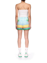 Casablanca Day of Victory Linen Shorts