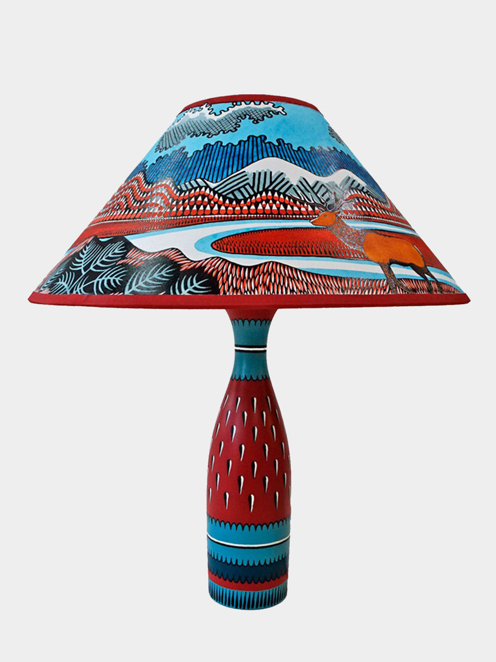 Landscape lampshade