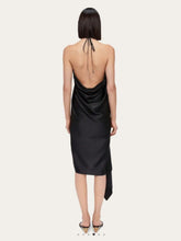 Ferragamo Asymmetric Silk Dress