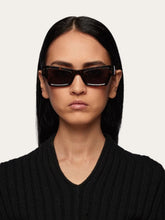 Ferragamo Tortoise Rectangular Sunglasses