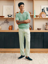 Frescobol Carioca Oscar Mineral Linen Trousers