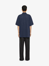 Givenchy Cotton Voile Blue Shirt With Stripes