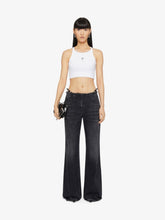 Givenchy White 4G Cropped Tank Top