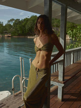 Johanna Ortiz Heliconia Green Bikini Top