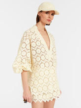 La DoubleJ Evil Eye Ivory Jackie Shirt