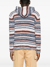 Marni Striped Cotton Hooded Jumper