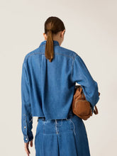 Miu Miu Navy Denim Shirt