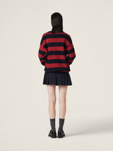 Miu Miu Striped Knit Cardigan