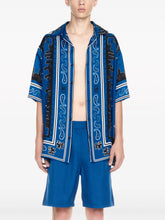 Off-White Monogram Blue Swim Shorts