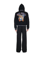 Off-White Black Gang Varsity Wool Bomber