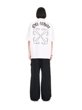 Off-White White Gothic Arrow Bowling Shirt