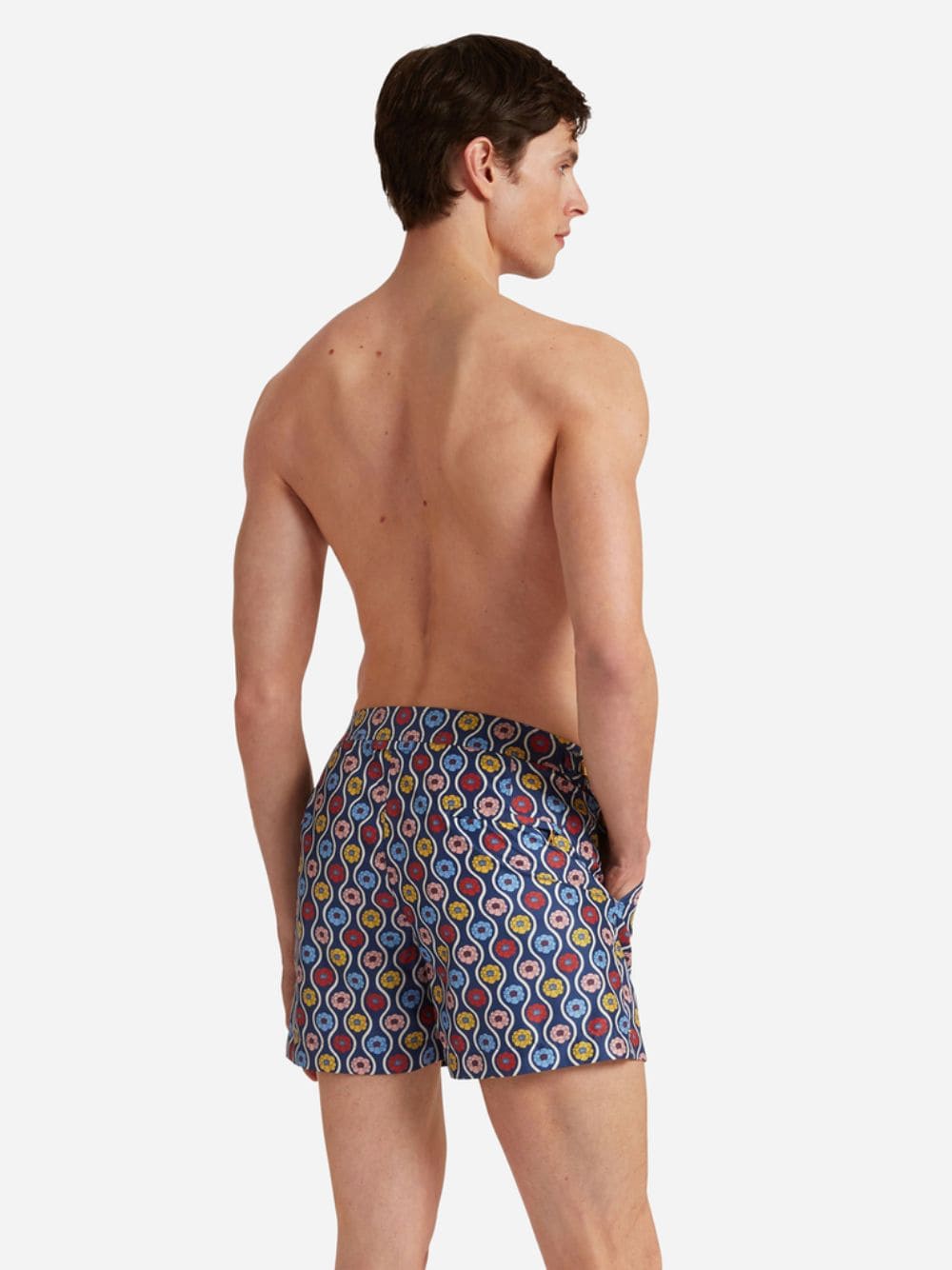 x La DoubleJ Whitsun Mini Blue Setter Swim Shorts