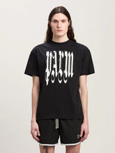 Palm Angels Gothic Logo-Print T-shirt