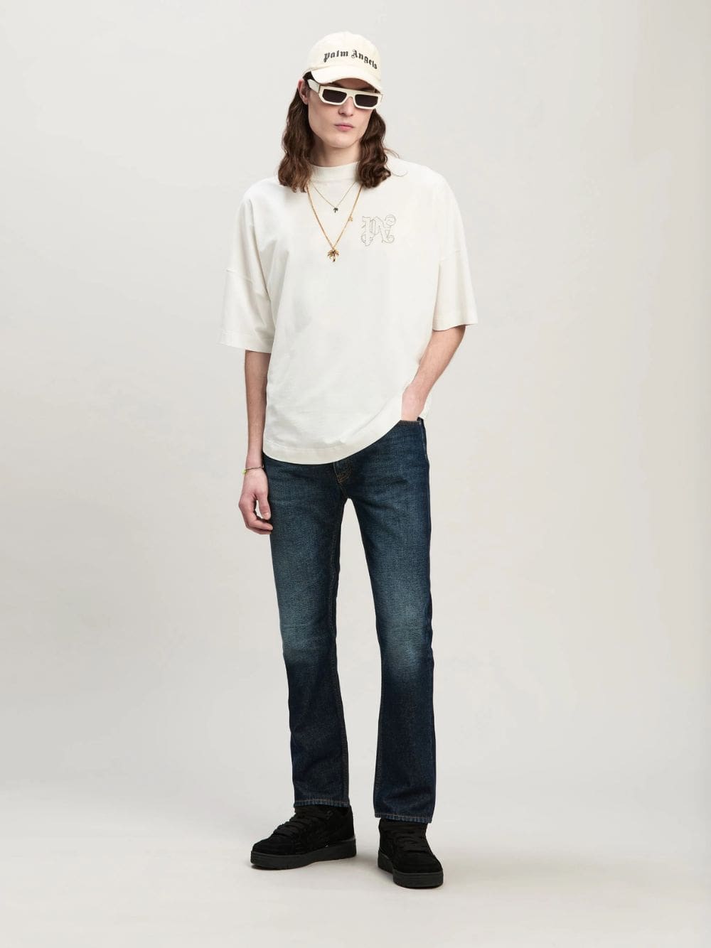 Embroidered Monogram T-Shirt