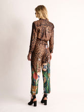 Paula Ametista Junglito Print Silk Shirt