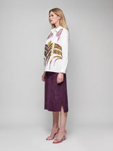 Paula Atena Embroidered Poplin Shirt