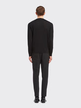 Prada Superfine Black Wool Sweater