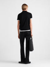 Prada Superfine Wool Logo Polo