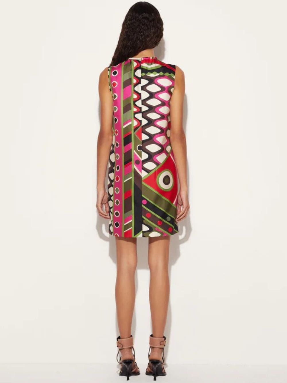 Vivara-Print Silk-Twill Dress