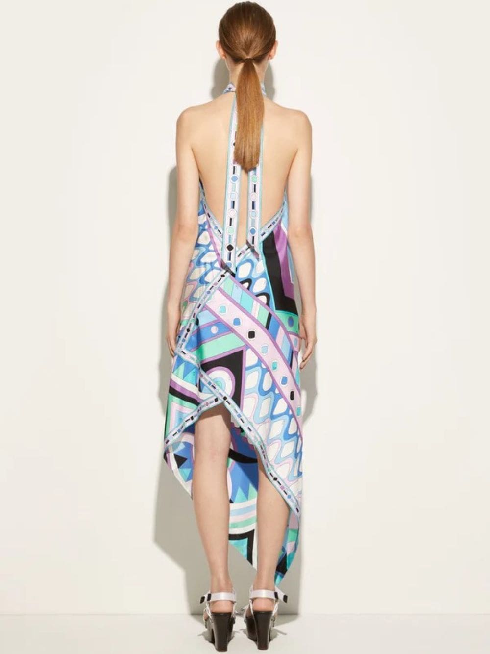 Vivara-Print Silk-Twill Dress