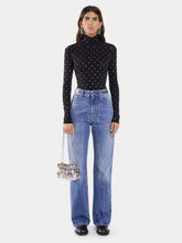 Rabanne Silver Sparkle Nano Sphere Bag