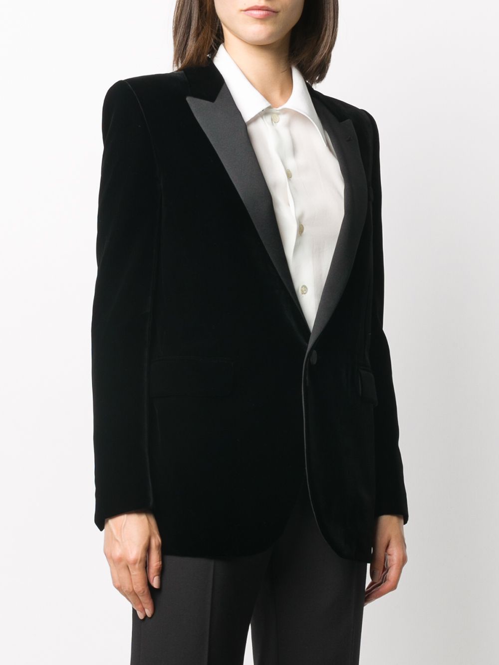 Velvet Tuxedo Blazer