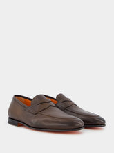 Santoni Leather loafers