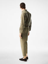 Tom Ford Olive Cotton Satin Pants