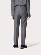 Valentino Garavani Light Grey Linen Trousers
