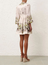 Zimmermann Halliday Plunge Mini Dress