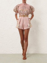 Zimmermann Floral Pink Waverly Shorts