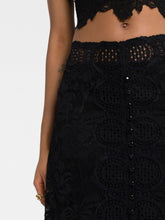 Rabanne Lace midi skirt