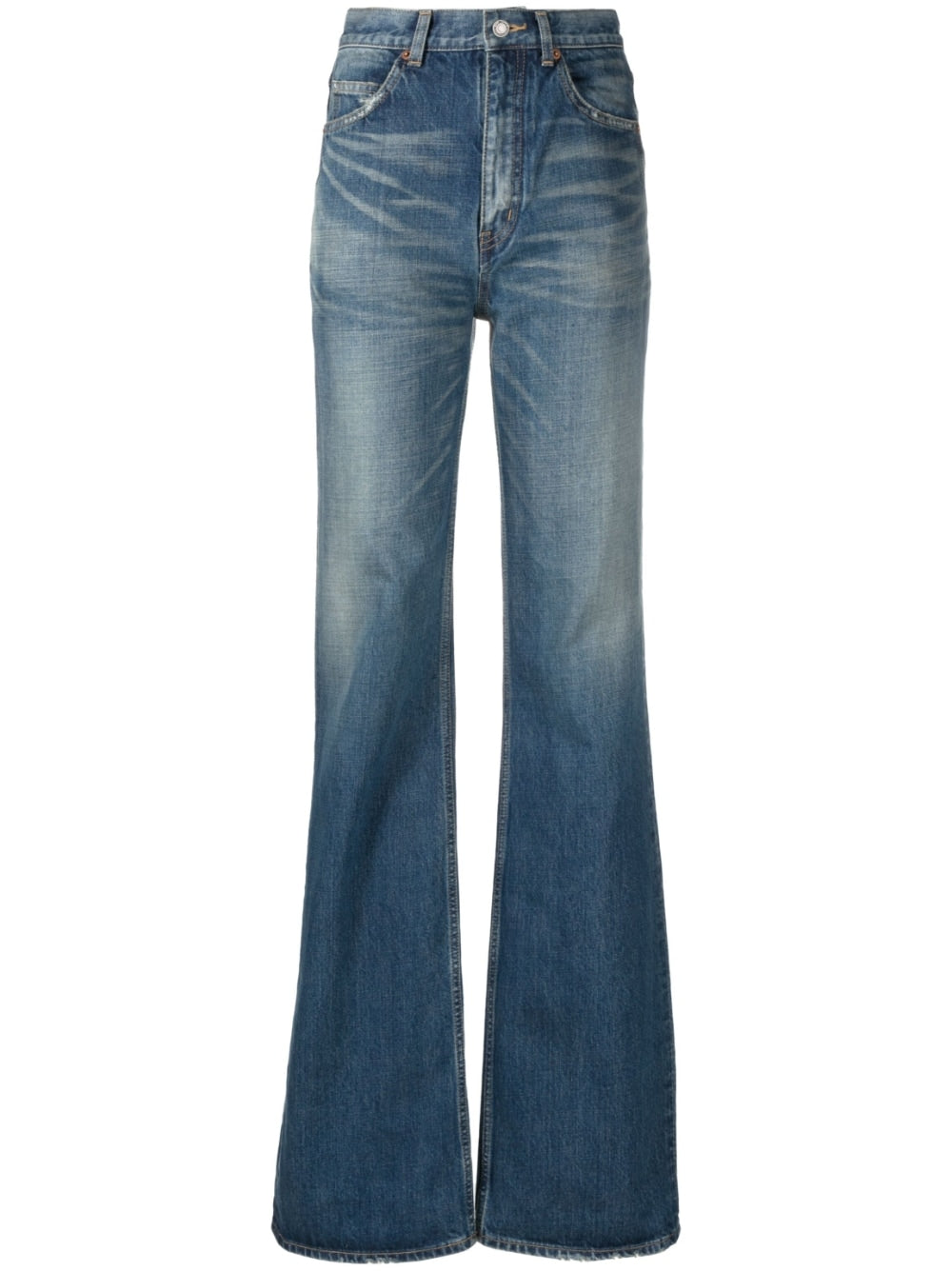 Vintage High-Waisted Flared Jeans