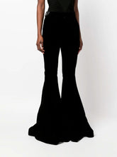 Saint Laurent Velvet flared trousers